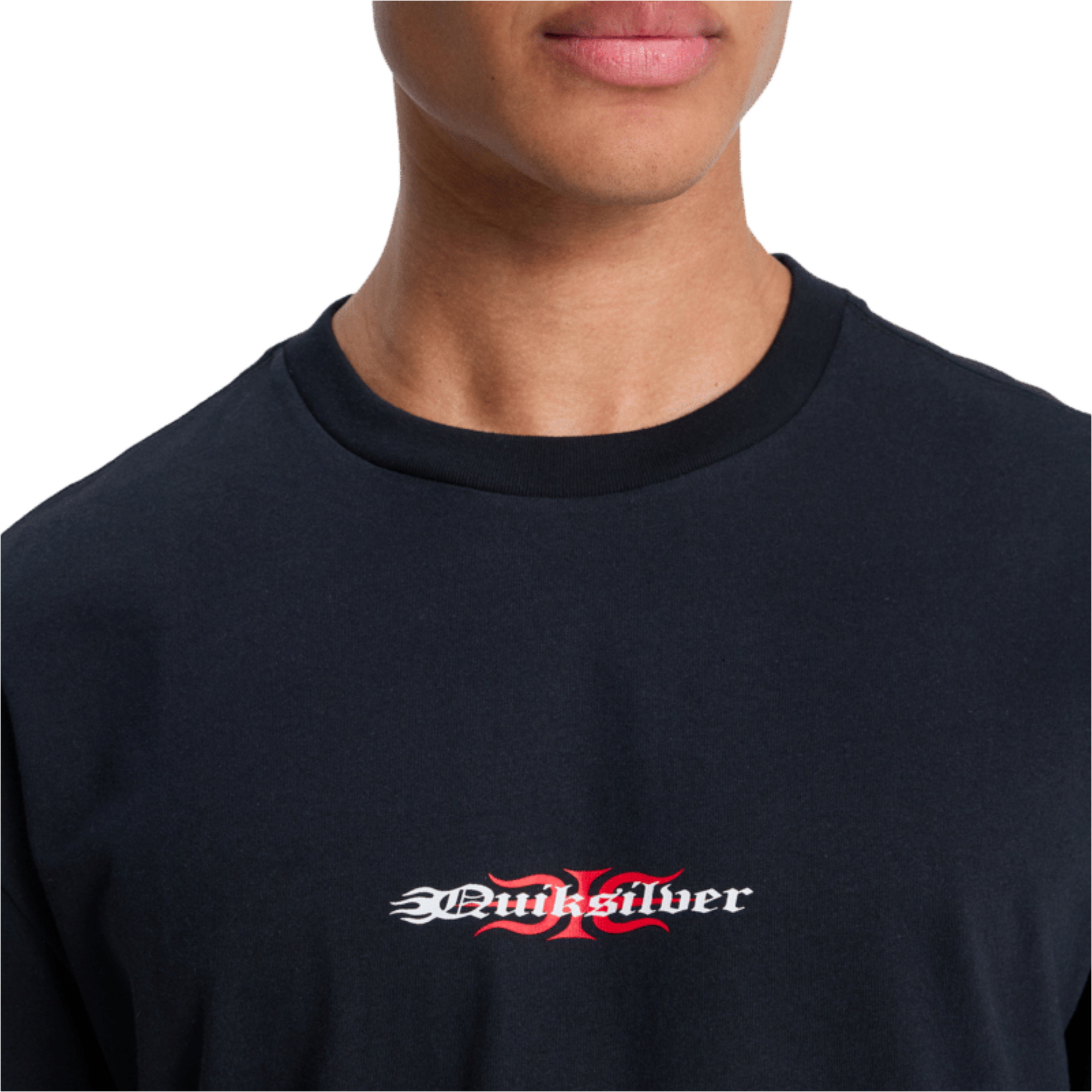 2026 Quiksilver Mens Mercury Burning Tee EQYZT08271 - Black
